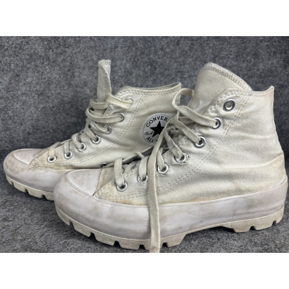 Converse Chuck Taylor All Star Lugged Shoes‎ Womens Size 7 White 565902C